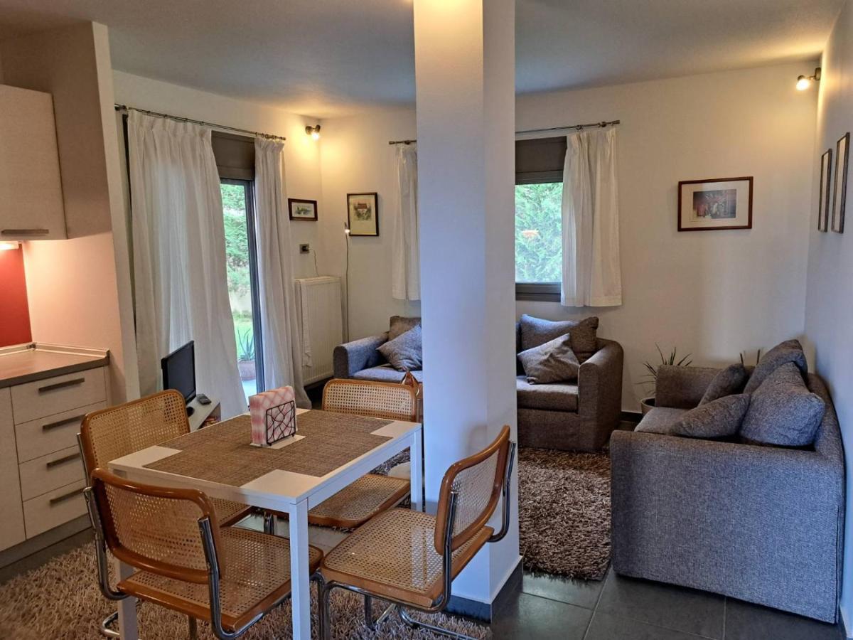 Apartmán Flat With Garden In Ioánnina Exteriér fotografie