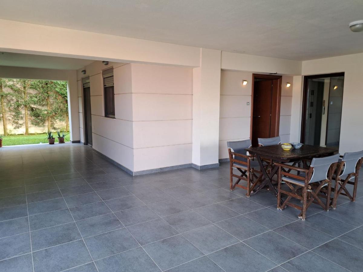 Apartmán Flat With Garden In Ioánnina Exteriér fotografie